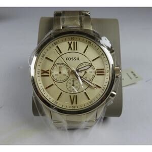 Fossil BQ1128IE Flynn Chronograph Gold-Tone Stainless Steel Watch